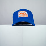 Miyako motors sign embroidered baseball cap blue / bike / japan / japanese / motorcycle / streetwear / embroidery / patch / dad / hat / cap / clothing // Hatty Hats / iron on patch / dad hat embroidered patch / badge / applique / embroidered / punk patches / trucker hat / snapback / caps / dad hats / baseball hat / mens hat / womens hat / embroidered hat / dad cap / embroidered cap