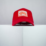 Miyako motors sign embroidered baseball cap red / bike / japan / japanese / motorcycle / streetwear / embroidery / patch / dad / hat / cap / clothing // Hatty Hats / iron on patch / dad hat embroidered patch / badge / applique / embroidered / punk patches / trucker hat / snapback / caps / dad hats / baseball hat / mens hat / womens hat / embroidered hat / dad cap / embroidered cap