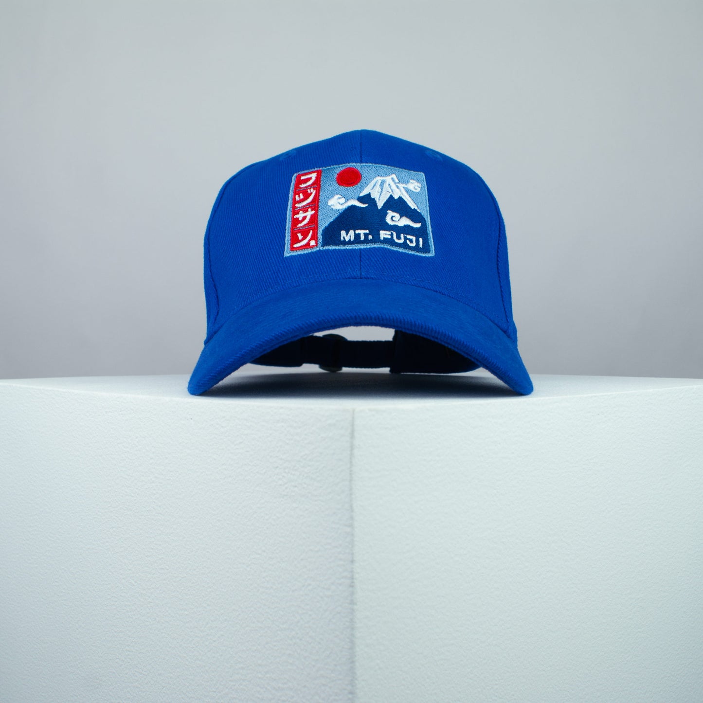 Mount Fuji embroidered baseball cap blue / mountain / japan / japanese / hiking /streetwear / embroidery / patch / dad / hat / cap / clothing // Hatty Hats / iron on patch / dad hat embroidered patch / badge / applique / embroidered / punk patches / trucker hat / snapback / caps / dad hats / baseball hat / mens hat / womens hat / embroidered hat / dad cap / embroidered cap