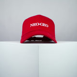 Neo Geo embroidered baseball cap red / gamer / gaming / retro video games / embroidery / patch / hat / dad hat / cap / iron on patch / embroidered patch / badge / applique / embroidered / punk patches / trucker hat / snapback / caps / dad hats / baseball hat / mens hat / womens hat / embroidered hat / dad cap / embroidered cap