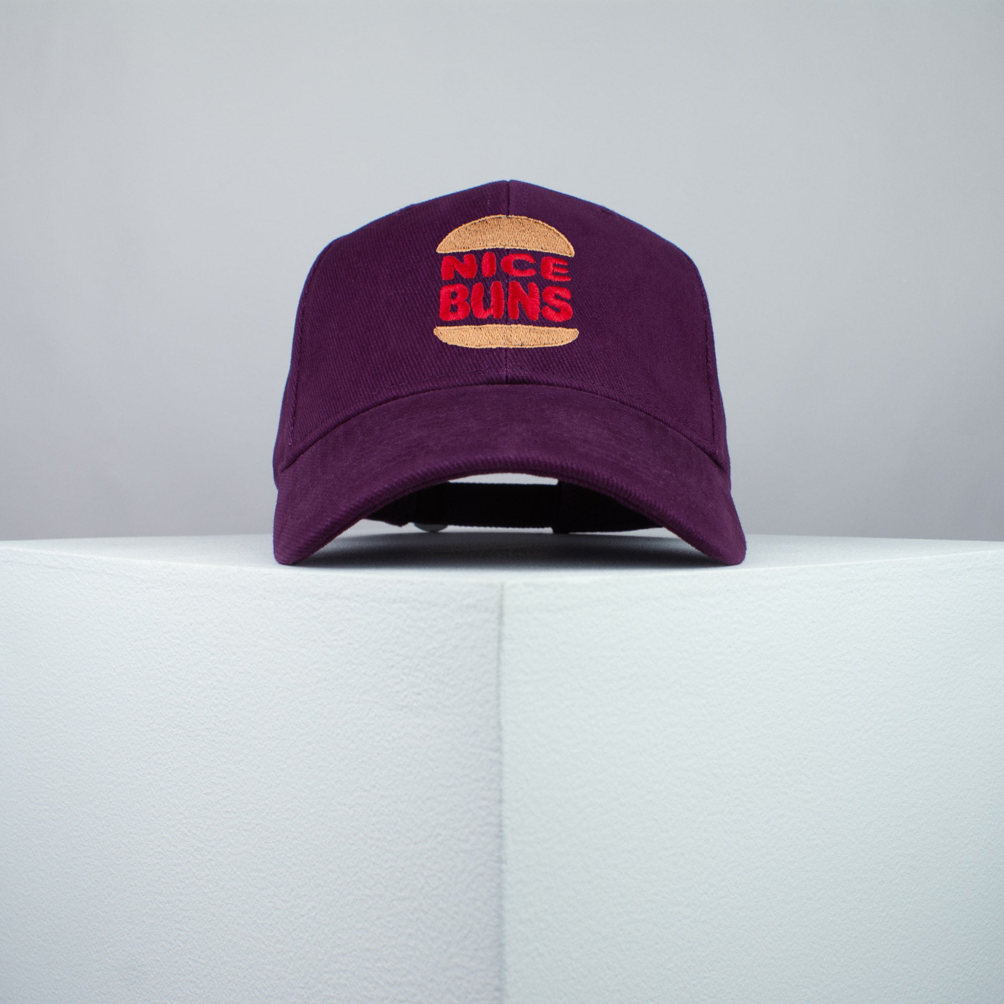 Nice buns / Burger King embroidered baseball cap burgundy / brand twisters / food / fast food / embroidery / patch / dad / hat / cap / clothing // Hatty Hats / iron on patch / dad hat embroidered patch / badge / applique / embroidered / punk patches / trucker hat / snapback / caps / dad hats / baseball hat / mens hat / womens hat / embroidered hat / dad cap / embroidered cap