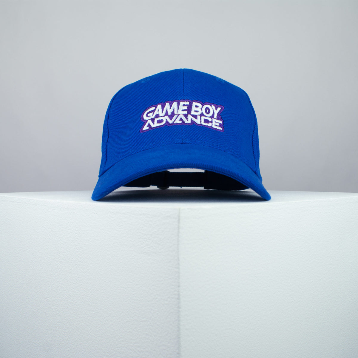 Nintendo Gameboy Advance embroidered baseball cap blue / gamer / gaming / retro video games / embroidery / patch / hat / dad hat / cap / iron on patch / embroidered patch / badge / applique / embroidered / punk patches / trucker hat / snapback / caps / dad hats / baseball hat / mens hat / womens hat / embroidered hat / dad cap / embroidered cap