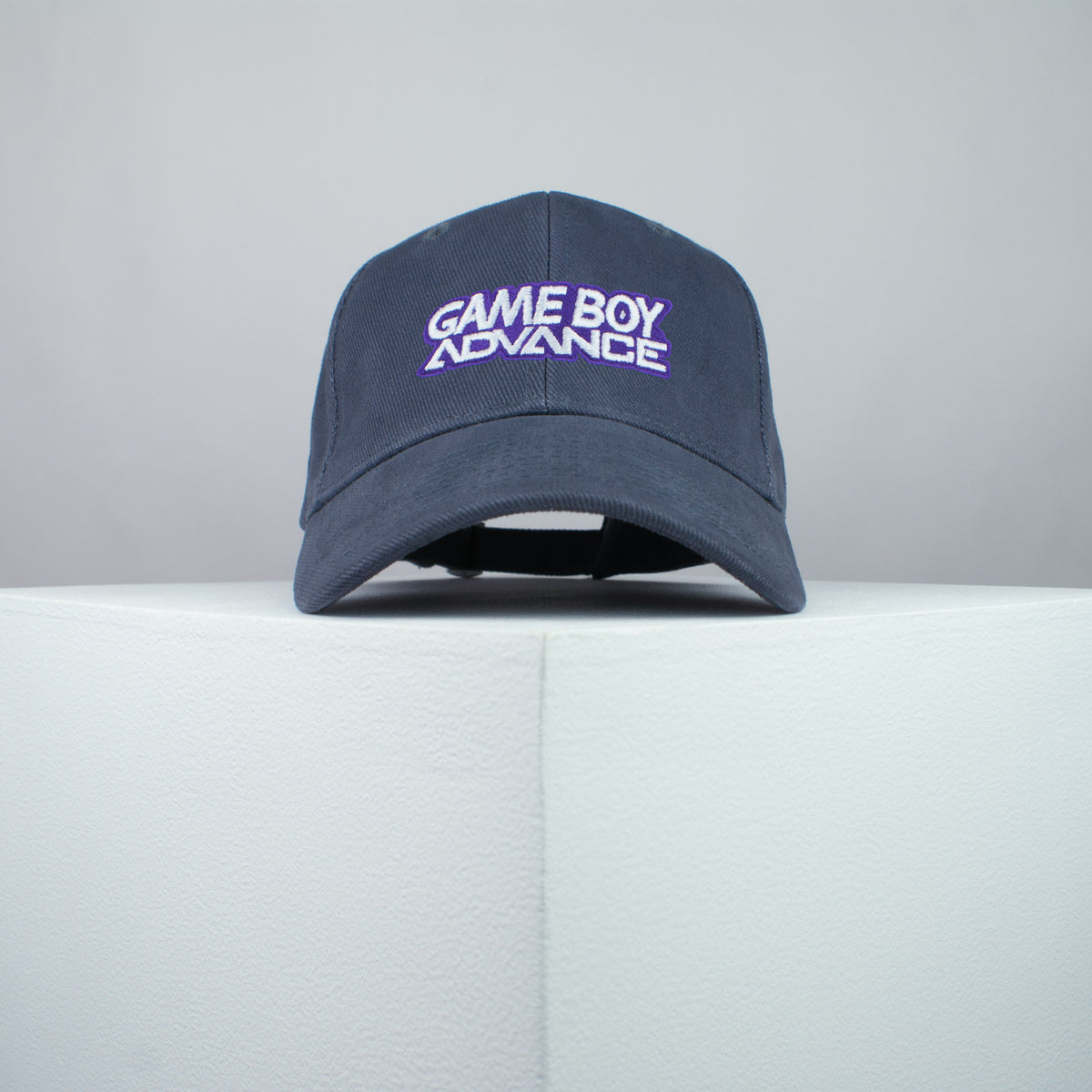 Nintendo Gameboy Advance embroidered baseball cap grey / gamer / gaming / retro video games / embroidery / patch / hat / dad hat / cap / iron on patch / embroidered patch / badge / applique / embroidered / punk patches / trucker hat / snapback / caps / dad hats / baseball hat / mens hat / womens hat / embroidered hat / dad cap / embroidered cap