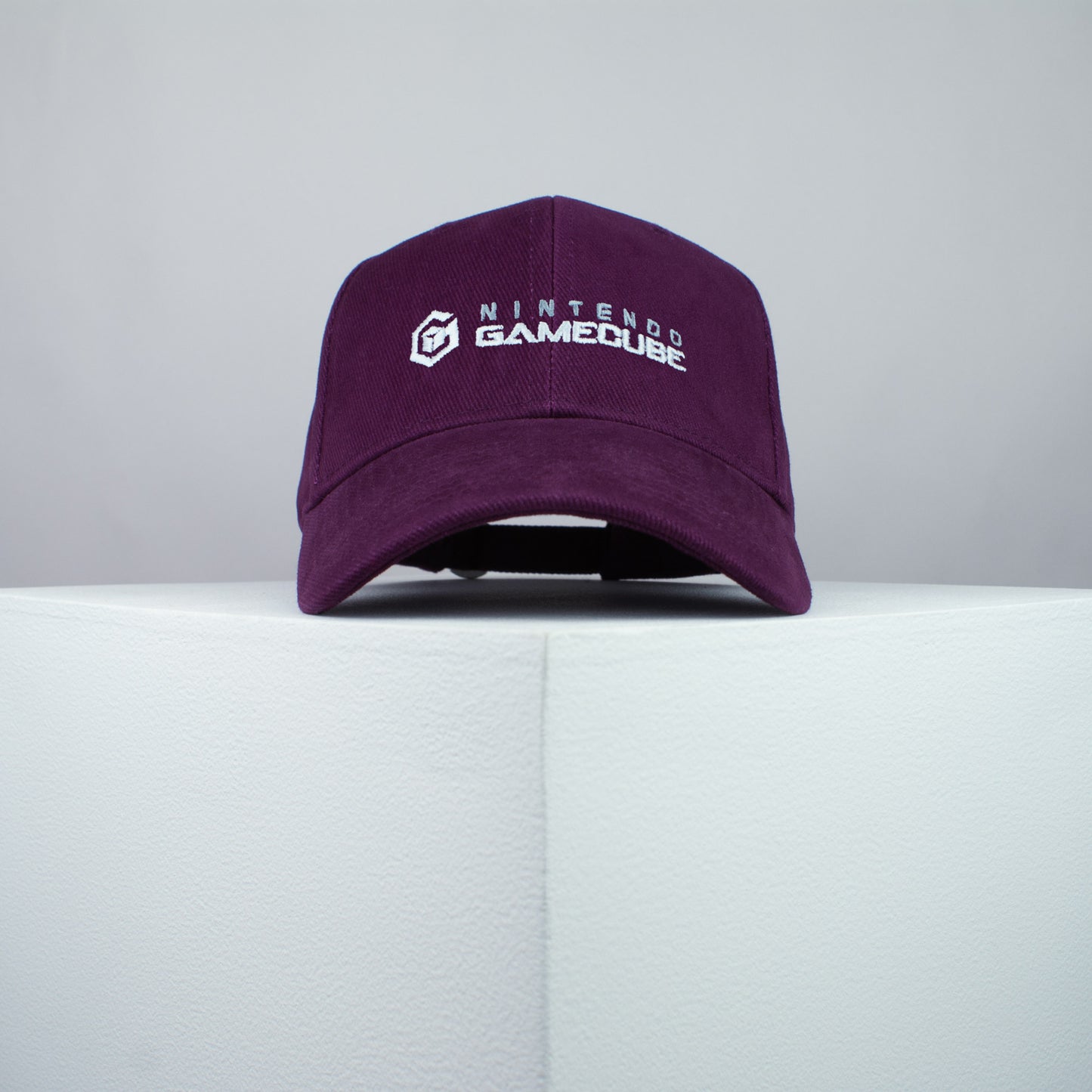 Nintendo Gamecube embroidered baseball cap burgundy / gamer / gaming / retro video games / embroidery / patch / hat / dad hat / cap / iron on patch / embroidered patch / badge / applique / embroidered / punk patches / trucker hat / snapback / caps / dad hats / baseball hat / mens hat / womens hat / embroidered hat / dad cap / embroidered cap