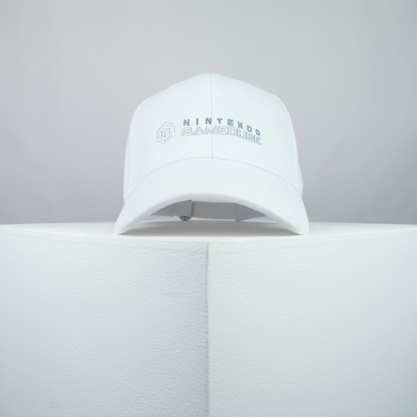 Nintendo Gamecube embroidered baseball cap white / gamer / gaming / retro video games / embroidery / patch / hat / dad hat / cap / iron on patch / embroidered patch / badge / applique / embroidered / punk patches / trucker hat / snapback / caps / dad hats / baseball hat / mens hat / womens hat / embroidered hat / dad cap / embroidered cap