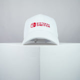 Nintendo Switch embroidered baseball cap white / gamer / gaming / retro video games / embroidery / patch / hat / dad hat / cap / iron on patch / embroidered patch / badge / applique / embroidered / punk patches / trucker hat / snapback / caps / dad hats / baseball hat / mens hat / womens hat / embroidered hat / dad cap / embroidered cap