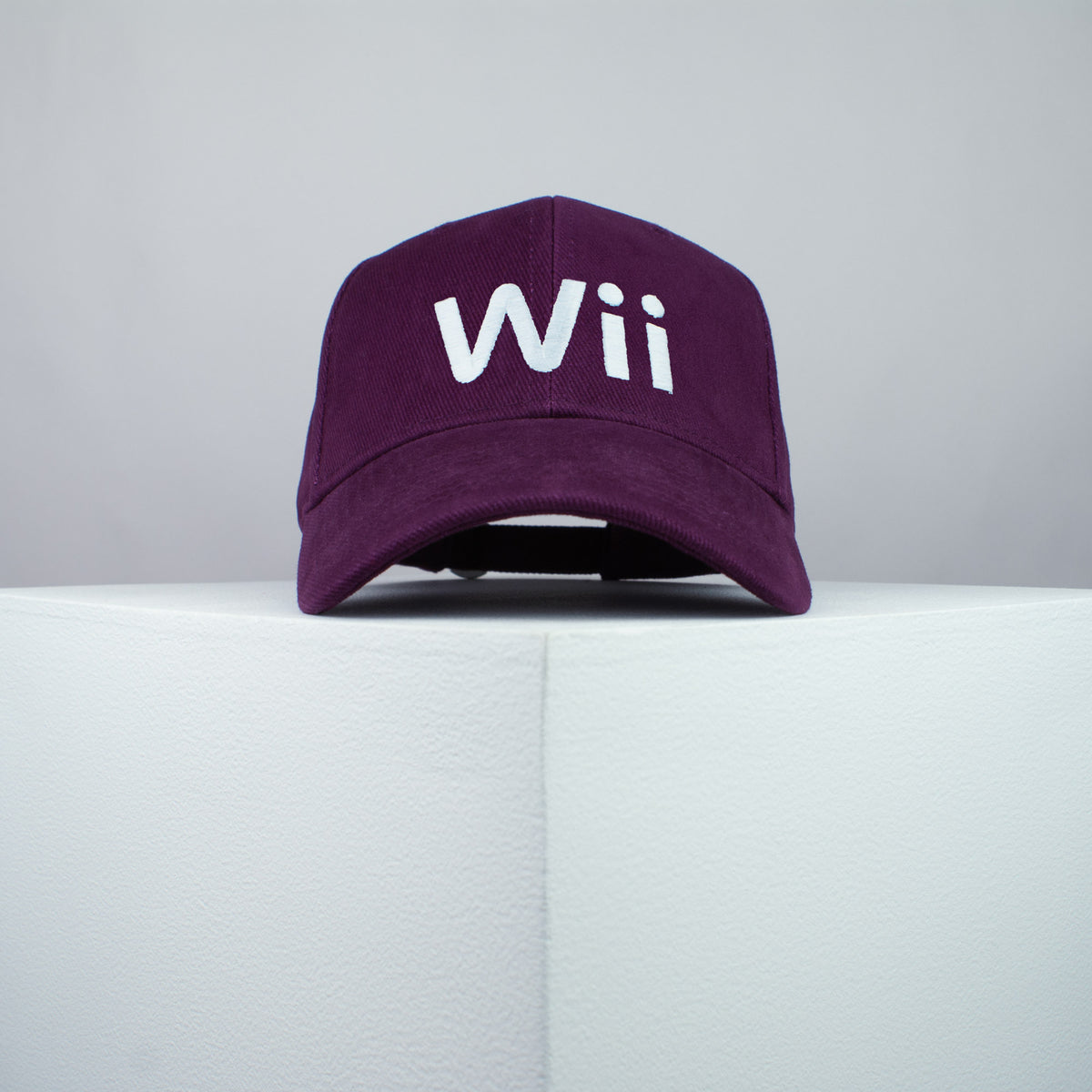 Nintendo Wii embroidered baseball cap burgundy / gamer / gaming / retro video games / embroidery / patch / hat / dad hat / cap / iron on patch / embroidered patch / badge / applique / embroidered / punk patches / trucker hat / snapback / caps / dad hats / baseball hat / mens hat / womens hat / embroidered hat / dad cap / embroidered cap