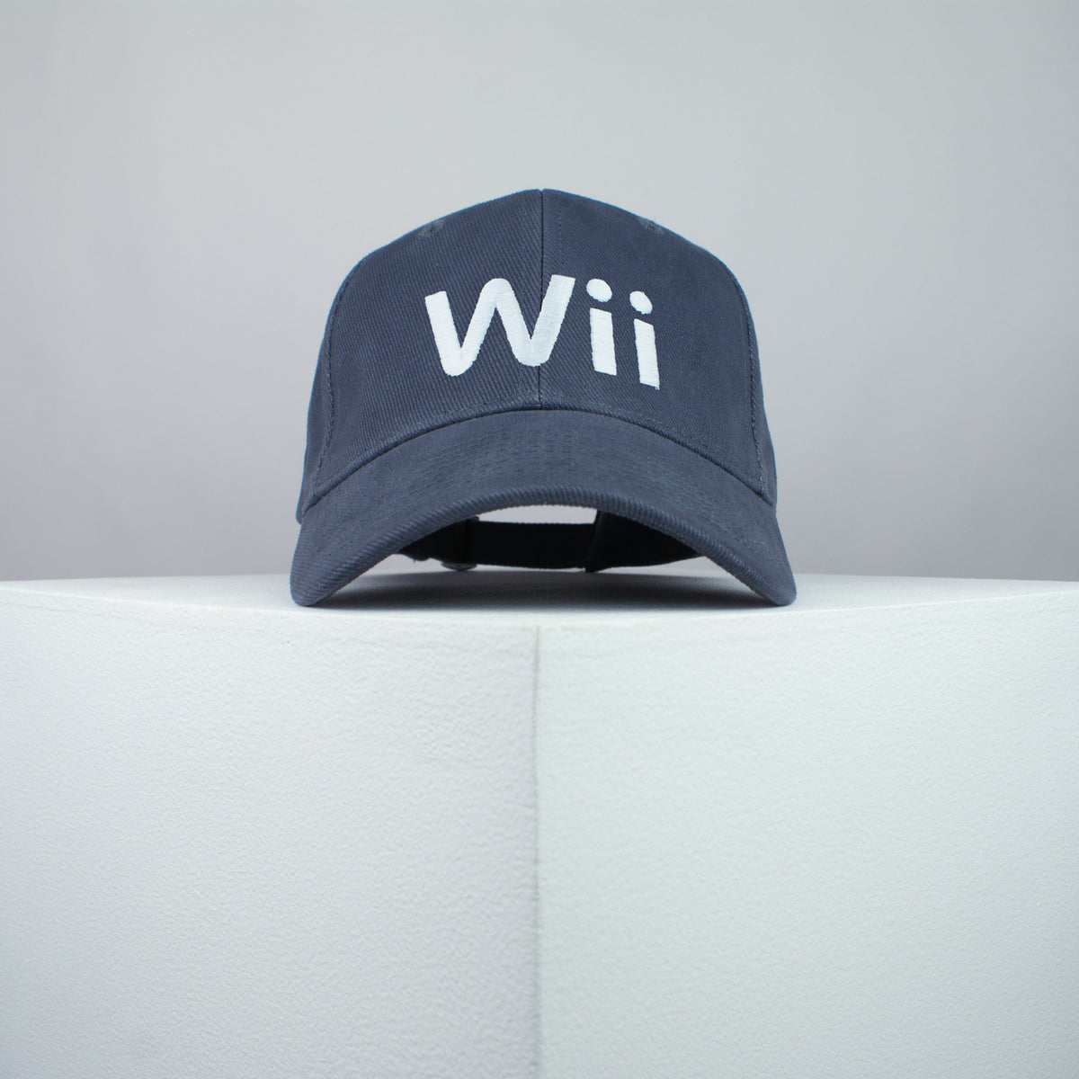 Nintendo Wii embroidered baseball cap grey / gamer / gaming / retro video games / embroidery / patch / hat / dad hat / cap / iron on patch / embroidered patch / badge / applique / embroidered / punk patches / trucker hat / snapback / caps / dad hats / baseball hat / mens hat / womens hat / embroidered hat / dad cap / embroidered cap