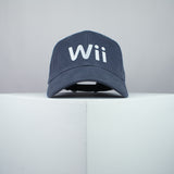 Nintendo Wii embroidered baseball cap grey / gamer / gaming / retro video games / embroidery / patch / hat / dad hat / cap / iron on patch / embroidered patch / badge / applique / embroidered / punk patches / trucker hat / snapback / caps / dad hats / baseball hat / mens hat / womens hat / embroidered hat / dad cap / embroidered cap