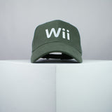 Nintendo Wii embroidered baseball cap grey / gamer / gaming / retro video games / embroidery / patch / hat / dad hat / cap / iron on patch / embroidered patch / badge / applique / embroidered / punk patches / trucker hat / snapback / caps / dad hats / baseball hat / mens hat / womens hat / embroidered hat / dad cap / embroidered cap