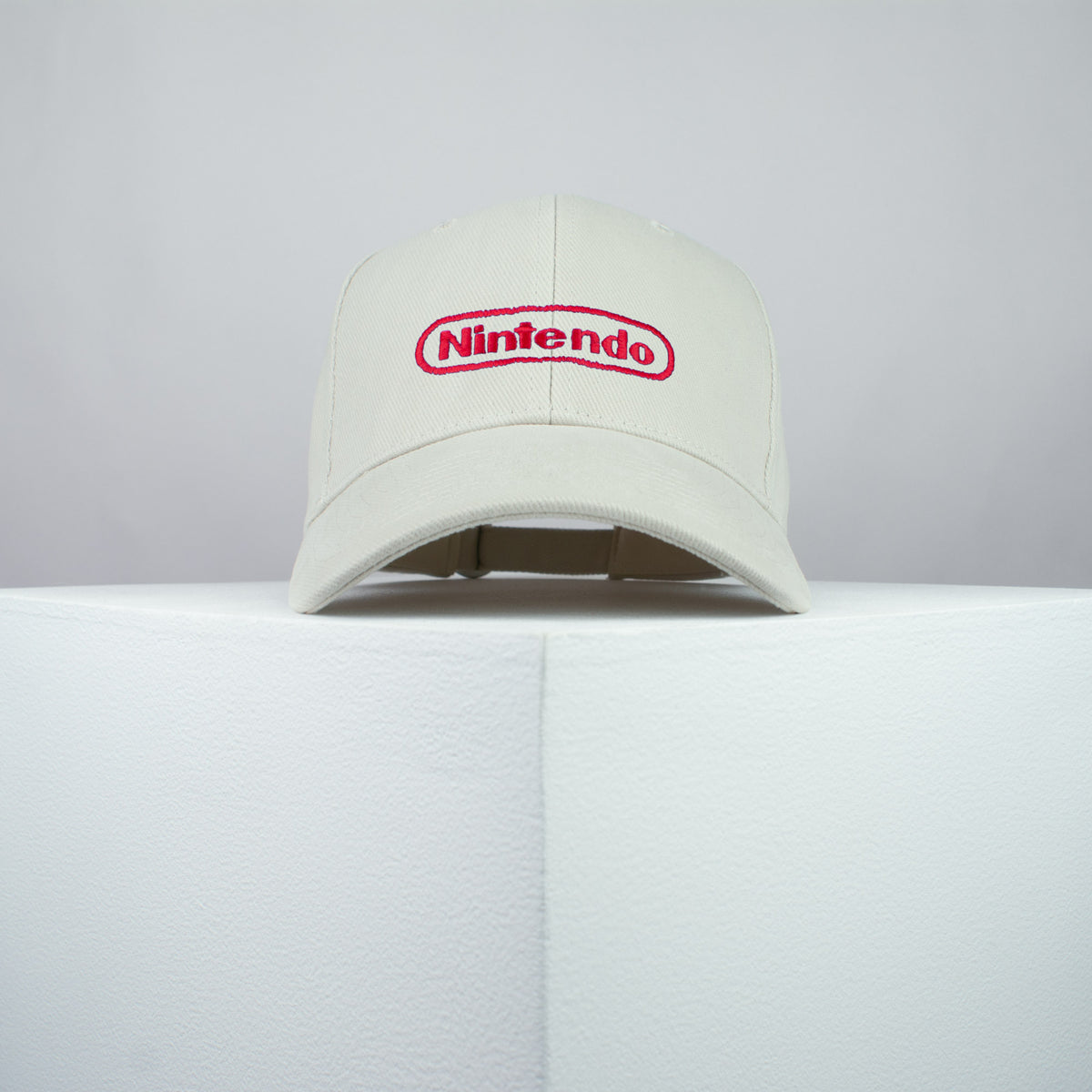 Nintendo embroidered baseball cap beige / gamer / gaming / retro video games / embroidery / patch / hat / dad hat / cap / iron on patch / embroidered patch / badge / applique / embroidered / punk patches / trucker hat / snapback / caps / dad hats / baseball hat / mens hat / womens hat / embroidered hat / dad cap / embroidered cap
