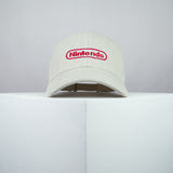 Nintendo embroidered baseball cap beige / gamer / gaming / retro video games / embroidery / patch / hat / dad hat / cap / iron on patch / embroidered patch / badge / applique / embroidered / punk patches / trucker hat / snapback / caps / dad hats / baseball hat / mens hat / womens hat / embroidered hat / dad cap / embroidered cap
