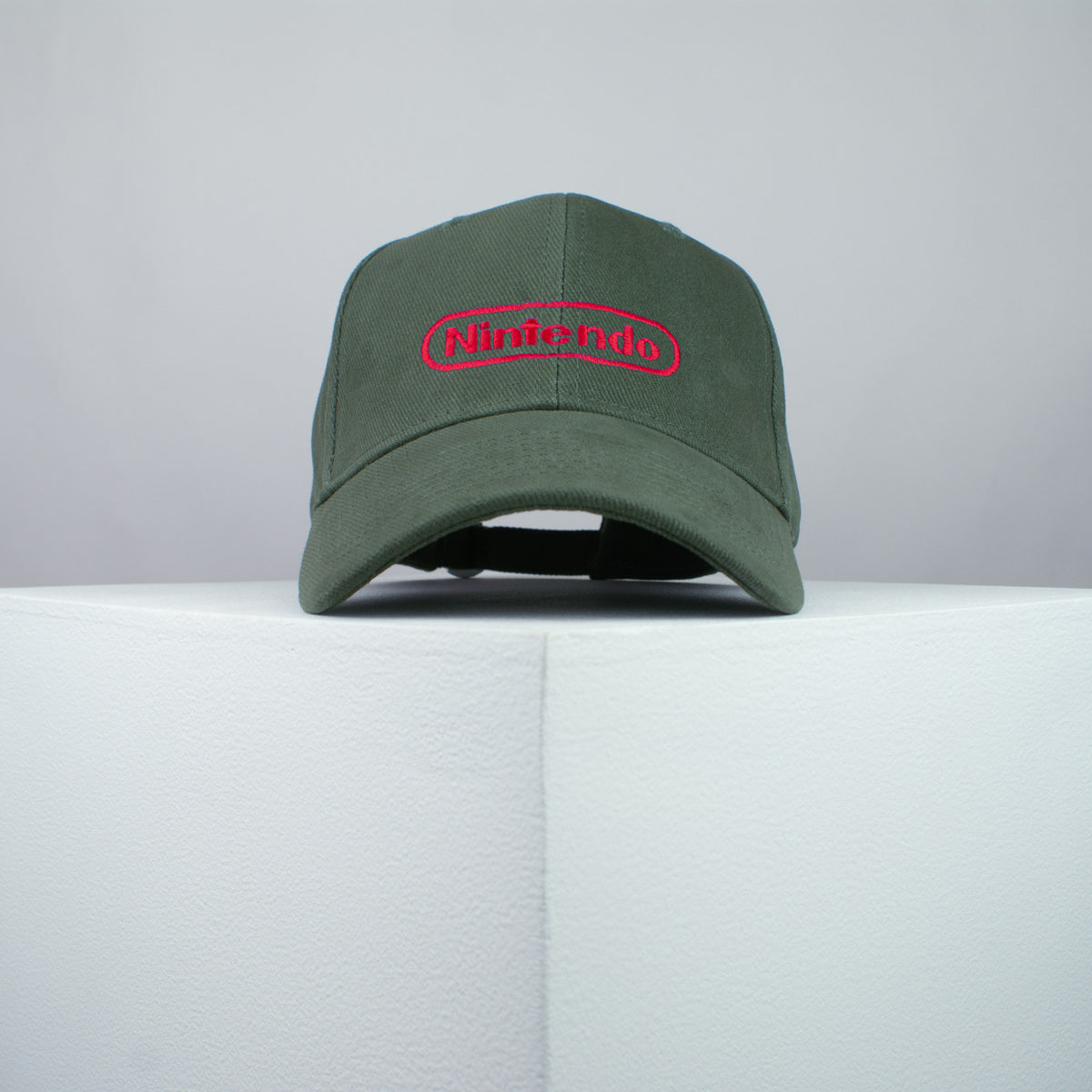 Nintendo embroidered baseball cap olive green / gamer / gaming / retro video games / embroidery / patch / hat / dad hat / cap / iron on patch / embroidered patch / badge / applique / embroidered / punk patches / trucker hat / snapback / caps / dad hats / baseball hat / mens hat / womens hat / embroidered hat / dad cap / embroidered cap