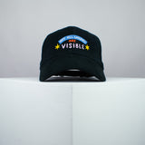 Not all wounds are visible embroidered baseball cap black / yoga / mental health / self care / gift for her / embroidery / patch / hat / dad hat / cap // Hatty Hats / iron on patch / embroidered patch / badge / applique / embroidered / punk patches / trucker hat / snapback / caps / dad hats / baseball hat / mens hat / womens hat / embroidered hat / dad cap / embroidered cap