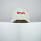 NothinToDo / Nintendo embroidered baseball cap beige / brand twisters / retro / gamer / gaming / embroidery / patch / dad / hat / cap / clothing // Hatty Hats / iron on patch / dad hat embroidered patch / badge / applique / embroidered / punk patches / trucker hat / snapback / caps / dad hats / baseball hat / mens hat / womens hat / embroidered hat / dad cap / embroidered cap