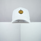 Onion embroidered baseball cap white / vegan / gift / food / embroidery / patch / hat / dad hat / cap / iron on patch / embroidered patch / badge / applique / embroidered / punk patches / trucker hat / snapback / caps / dad hats / baseball hat / mens hat / womens hat / embroidered hat / dad cap / embroidered cap