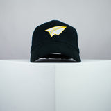 Paper plane embroidered baseball cap black / origami / gift / paper / embroidery / patch / hat / dad hat / cap / iron on patch / embroidered patch / badge / applique / embroidered / punk patches / trucker hat / snapback / caps / dad hats / baseball hat / mens hat / womens hat / embroidered hat / dad cap / embroidered cap