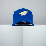 Paper plane embroidered baseball cap blue / origami / gift / paper / embroidery / patch / hat / dad hat / cap / iron on patch / embroidered patch / badge / applique / embroidered / punk patches / trucker hat / snapback / caps / dad hats / baseball hat / mens hat / womens hat / embroidered hat / dad cap / embroidered cap