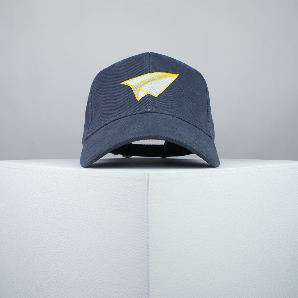 Paper plane embroidered baseball cap grey / origami / gift / paper / embroidery / patch / hat / dad hat / cap / iron on patch / embroidered patch / badge / applique / embroidered / punk patches / trucker hat / snapback / caps / dad hats / baseball hat / mens hat / womens hat / embroidered hat / dad cap / embroidered cap