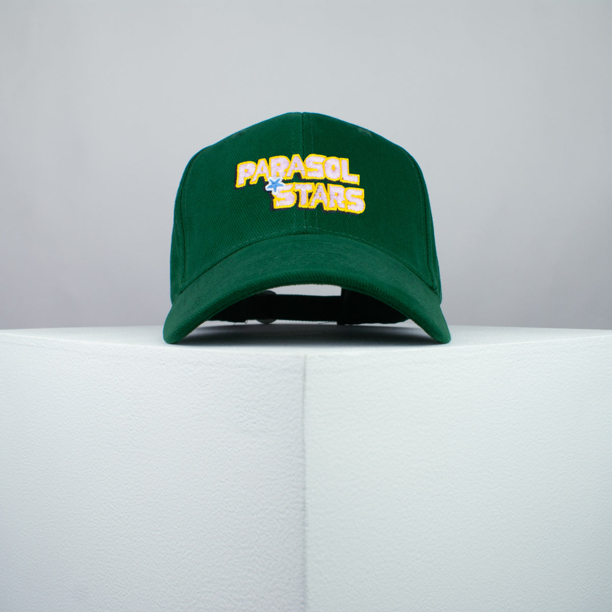 Parasol Stars Nintendo Gameboy game embroidered baseball cap green / retro / vintage / gamer / gaming / embroidery / patch / hat / dad hat / cap / iron on patch / embroidered patch / badge / applique / embroidered / punk patches / trucker hat / snapback / caps / dad hats / baseball hat / mens hat / womens hat / embroidered hat / dad cap / embroidered cap