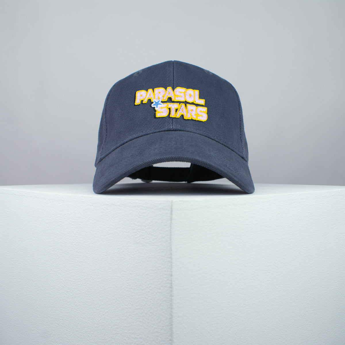 Parasol Stars Nintendo Gameboy game embroidered baseball cap grey / retro / vintage / gamer / gaming / embroidery / patch / hat / dad hat / cap / iron on patch / embroidered patch / badge / applique / embroidered / punk patches / trucker hat / snapback / caps / dad hats / baseball hat / mens hat / womens hat / embroidered hat / dad cap / embroidered cap