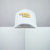 Parasol Stars Nintendo Gameboy game embroidered baseball cap white / retro / vintage / gamer / gaming / embroidery / patch / hat / dad hat / cap / iron on patch / embroidered patch / badge / applique / embroidered / punk patches / trucker hat / snapback / caps / dad hats / baseball hat / mens hat / womens hat / embroidered hat / dad cap / embroidered cap