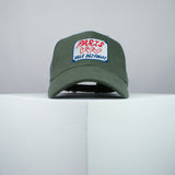 Paris embroidered baseball cap olive green / France / French / retro / vintage / Eiffel tower / embroidery / patch / dad / hat / cap / clothing // Hatty Hats / iron on patch / dad hat embroidered patch / badge / applique / embroidered / punk patches / trucker hat / snapback / caps / dad hats / baseball hat / mens hat / womens hat / embroidered hat / dad cap / embroidered cap