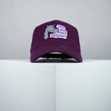 Pass joints not judgement embroidered baseball cap burgundy / weed / marijuana / cannabis / hemp / dragon / embroidery / patch / dad / hat / cap / clothing // Hatty Hats / iron on patch / dad hat embroidered patch / badge / applique / embroidered / punk patches / trucker hat / snapback / caps / dad hats / baseball hat / mens hat / womens hat / embroidered hat / dad cap / embroidered cap