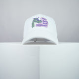 Pass joints not judgement embroidered baseball cap white / weed / marijuana / cannabis / hemp / dragon / embroidery / patch / dad / hat / cap / clothing // Hatty Hats / iron on patch / dad hat embroidered patch / badge / applique / embroidered / punk patches / trucker hat / snapback / caps / dad hats / baseball hat / mens hat / womens hat / embroidered hat / dad cap / embroidered cap