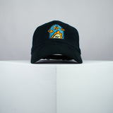 Peeking Butterfly embroidered baseball cap black / happy hippie / boho / bohemian / dragonfly / embroidery / patch / hat / dad hat / cap / iron on patch / embroidered patch / badge / applique / embroidered / punk patches / trucker hat / snapback / caps / dad hats / baseball hat / mens hat / womens hat / embroidered hat / dad cap / embroidered cap