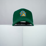 Peeking Butterfly embroidered baseball cap green / happy hippie / boho / bohemian / dragonfly / embroidery / patch / hat / dad hat / cap / iron on patch / embroidered patch / badge / applique / embroidered / punk patches / trucker hat / snapback / caps / dad hats / baseball hat / mens hat / womens hat / embroidered hat / dad cap / embroidered cap