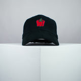 Pepper embroidered baseball cap black / vegan / gift / food / embroidery / patch / hat / dad hat / cap / iron on patch / embroidered patch / badge / applique / embroidered / punk patches / trucker hat / snapback / caps / dad hats / baseball hat / mens hat / womens hat / embroidered hat / dad cap / embroidered cap