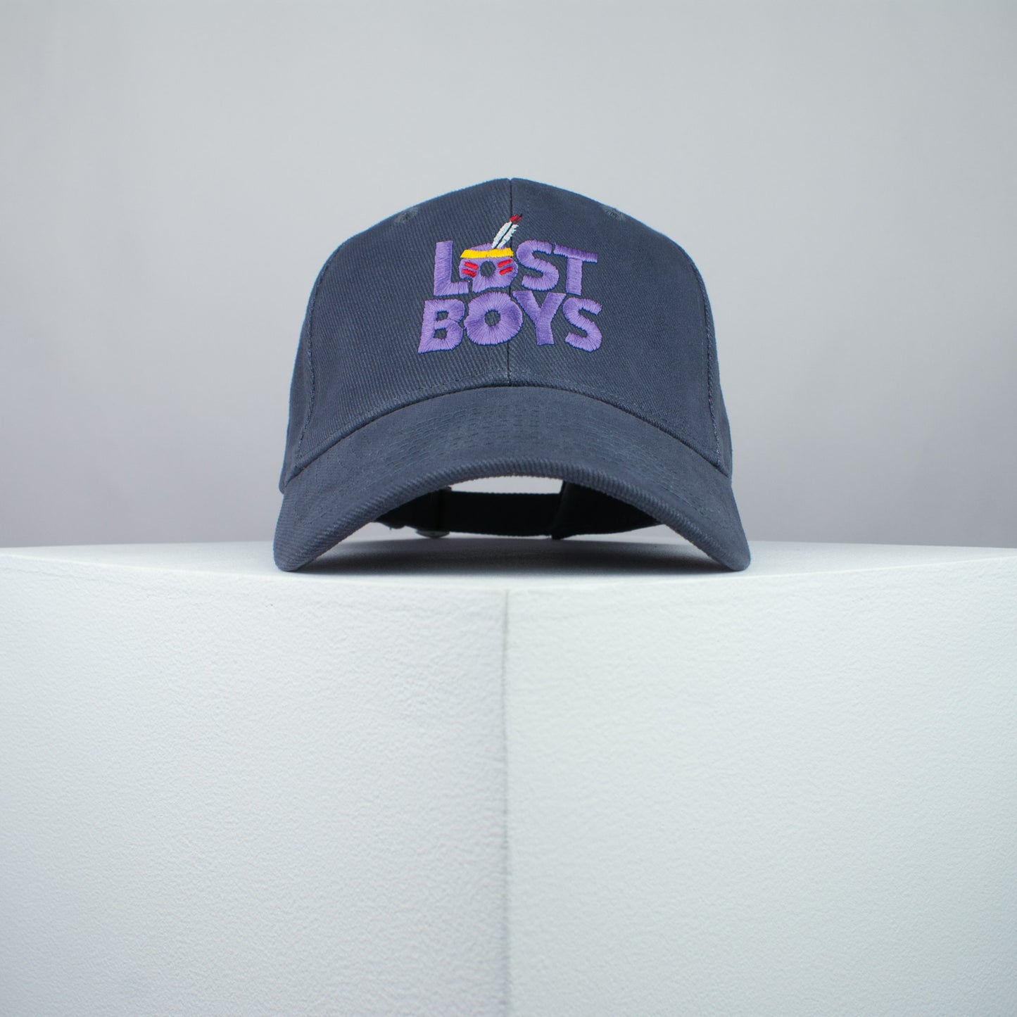 Peter Pan lost boys embroidered baseball cap grey / neverland / disney / fairy / tinkerbell / embroidery / patch / dad / hat / cap / clothing // Hatty Hats / iron on patch / dad hat embroidered patch / badge / applique / embroidered / punk patches / trucker hat / snapback / caps / dad hats / baseball hat / mens hat / womens hat / embroidered hat / dad cap / embroidered cap