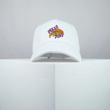 Pizza slut embroidered baseball cap white / 90s / retro / vintage / rainbow / embroidery / patch / hat / dad hat / cap / iron on patch / embroidered patch / badge / applique / embroidered / punk patches / trucker hat / snapback / caps / dad hats / baseball hat / mens hat / womens hat / embroidered hat / dad cap / embroidered cap