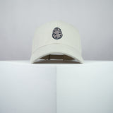 Potato embroidered baseball cap beige / vegan / gift / food / embroidery / patch / hat / dad hat / cap / iron on patch / embroidered patch / badge / applique / embroidered / punk patches / trucker hat / snapback / caps / dad hats / baseball hat / mens hat / womens hat / embroidered hat / dad cap / embroidered cap