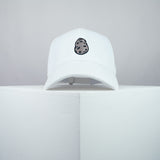 Potato embroidered baseball cap white / vegan / gift / food / embroidery / patch / hat / dad hat / cap / iron on patch / embroidered patch / badge / applique / embroidered / punk patches / trucker hat / snapback / caps / dad hats / baseball hat / mens hat / womens hat / embroidered hat / dad cap / embroidered cap