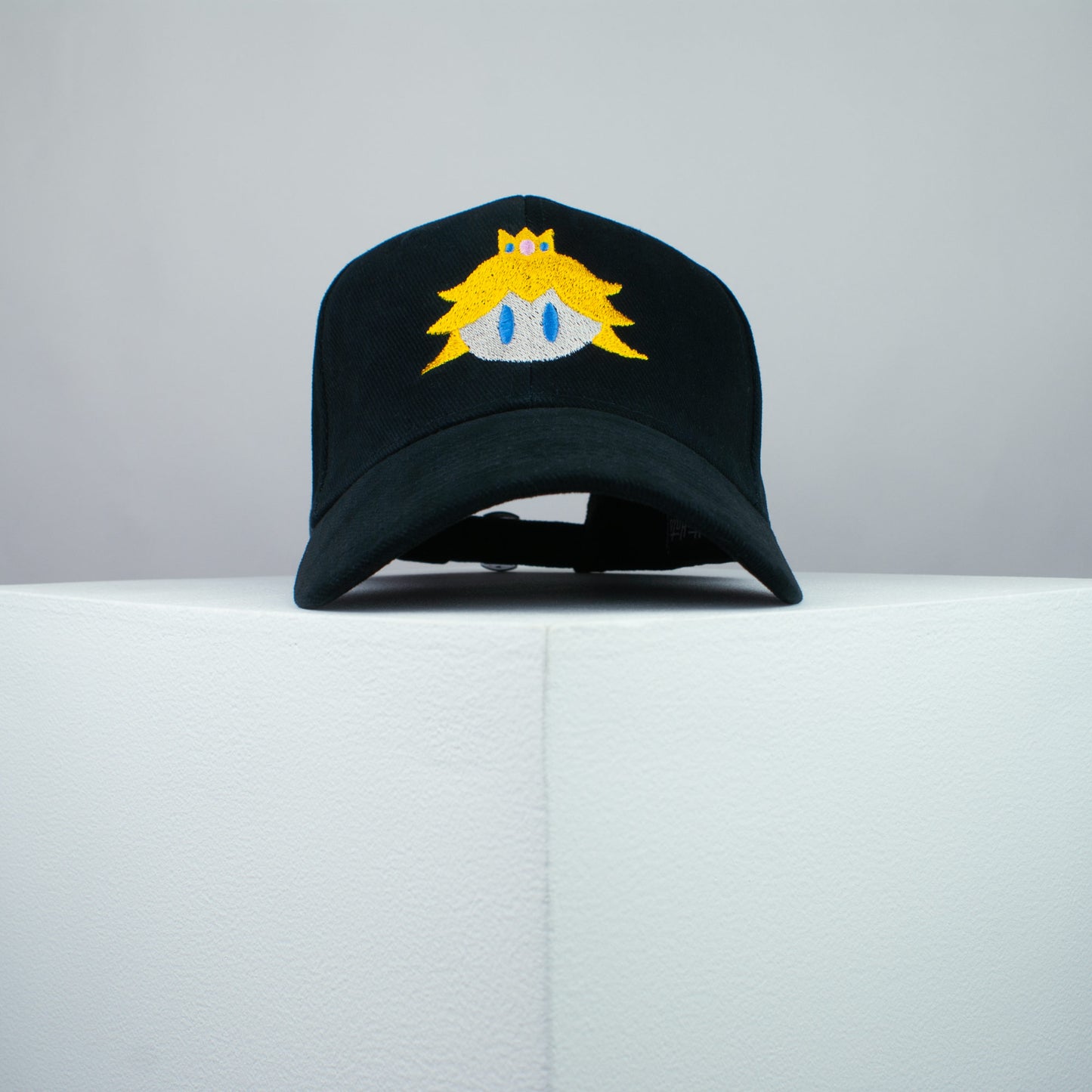 Super Mario Princess Peach embroidered baseball cap black / mario / nintendo / gamer / gaming / embroidery / patch / hat / dad hat / cap / iron on patch / embroidered patch / badge / applique / embroidered / punk patches / trucker hat / snapback / caps / dad hats / baseball hat / mens hat / womens hat / embroidered hat / dad cap / embroidered cap