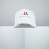 ProCrastination / PlayStation embroidered baseball cap white / brand twisters / gaming / gamer / game / embroidery / patch / dad / hat / cap / clothing // Hatty Hats / iron on patch / dad hat embroidered patch / badge / applique / embroidered / punk patches / trucker hat / snapback / caps / dad hats / baseball hat / mens hat / womens hat / embroidered hat / dad cap / embroidered cap