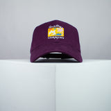 Quietly courageous embroidered baseball cap burgundy / yoga / mental health / self care / gift for her / embroidery / patch / hat / dad hat / cap // Hatty Hats / iron on patch / embroidered patch / badge / applique / embroidered / punk patches / trucker hat / snapback / caps / dad hats / baseball hat / mens hat / womens hat / embroidered hat / dad cap / embroidered cap