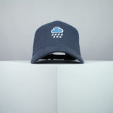 Rainy day embroidered baseball cap grey / cloud / patches / anxiety / embroidery / patch / hat / dad hat / cap / iron on patch / embroidered patch / badge / applique / embroidered / punk patches / trucker hat / snapback / caps / dad hats / baseball hat / mens hat / womens hat / embroidered hat / dad cap / embroidered cap / website