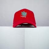 Ready to roll embroidered baseball cap red / weed / marijuana / cannabis / hemp / skateboard / embroidery / patch / dad / hat / cap / clothing // Hatty Hats / iron on patch / dad hat embroidered patch / badge / applique / embroidered / punk patches / trucker hat / snapback / caps / dad hats / baseball hat / mens hat / womens hat / embroidered hat / dad cap / embroidered cap