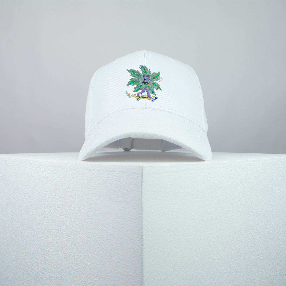 Ready to roll embroidered baseball cap white / weed / marijuana / cannabis / hemp / skateboard / embroidery / patch / dad / hat / cap / clothing // Hatty Hats / iron on patch / dad hat embroidered patch / badge / applique / embroidered / punk patches / trucker hat / snapback / caps / dad hats / baseball hat / mens hat / womens hat / embroidered hat / dad cap / embroidered cap