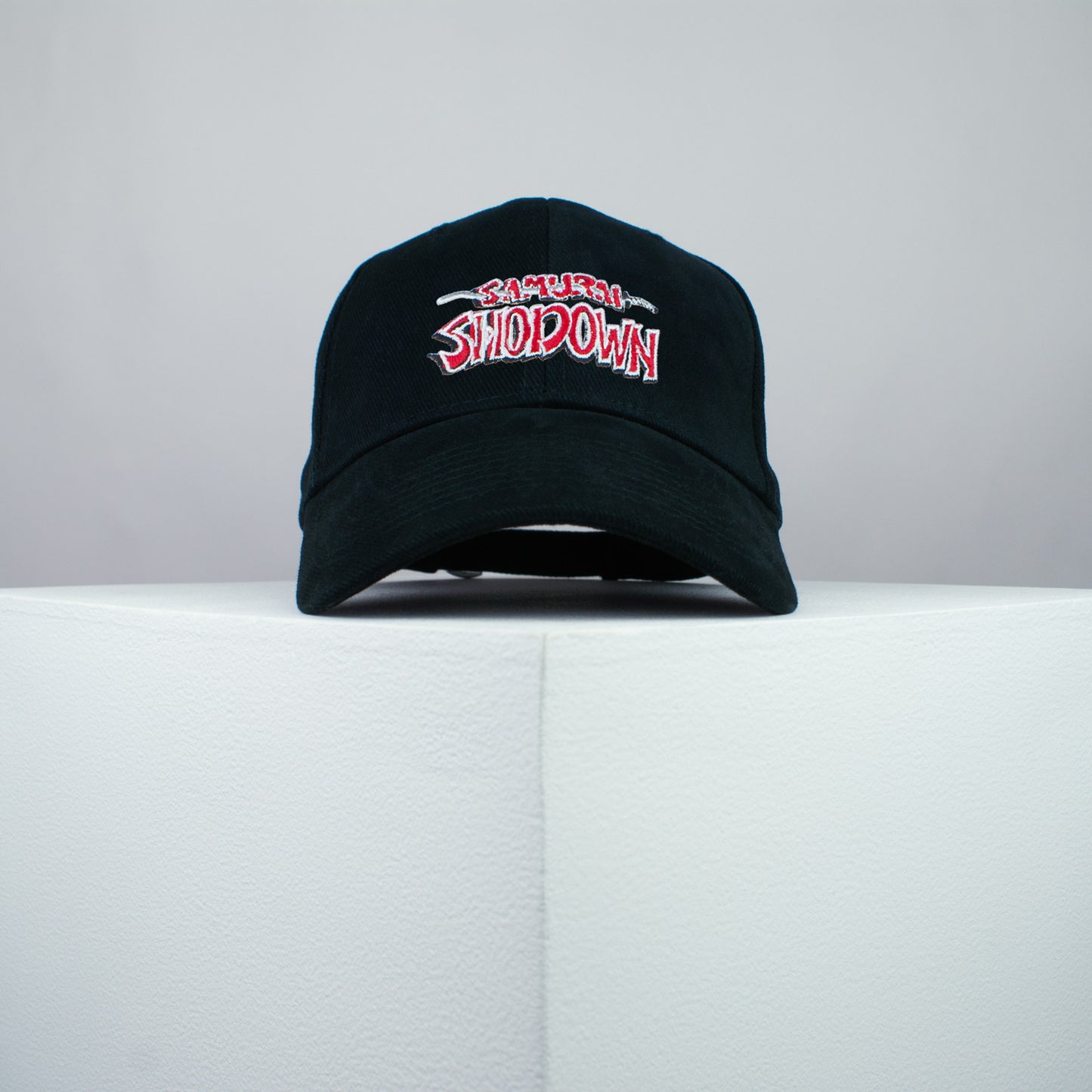 Samurai Shodown Nintendo Gameboy game embroidered baseball cap black / retro / vintage / gamer / gaming / embroidery / patch / hat / dad hat / cap / iron on patch / embroidered patch / badge / applique / embroidered / punk patches / trucker hat / snapback / caps / dad hats / baseball hat / mens hat / womens hat / embroidered hat / dad cap / embroidered cap