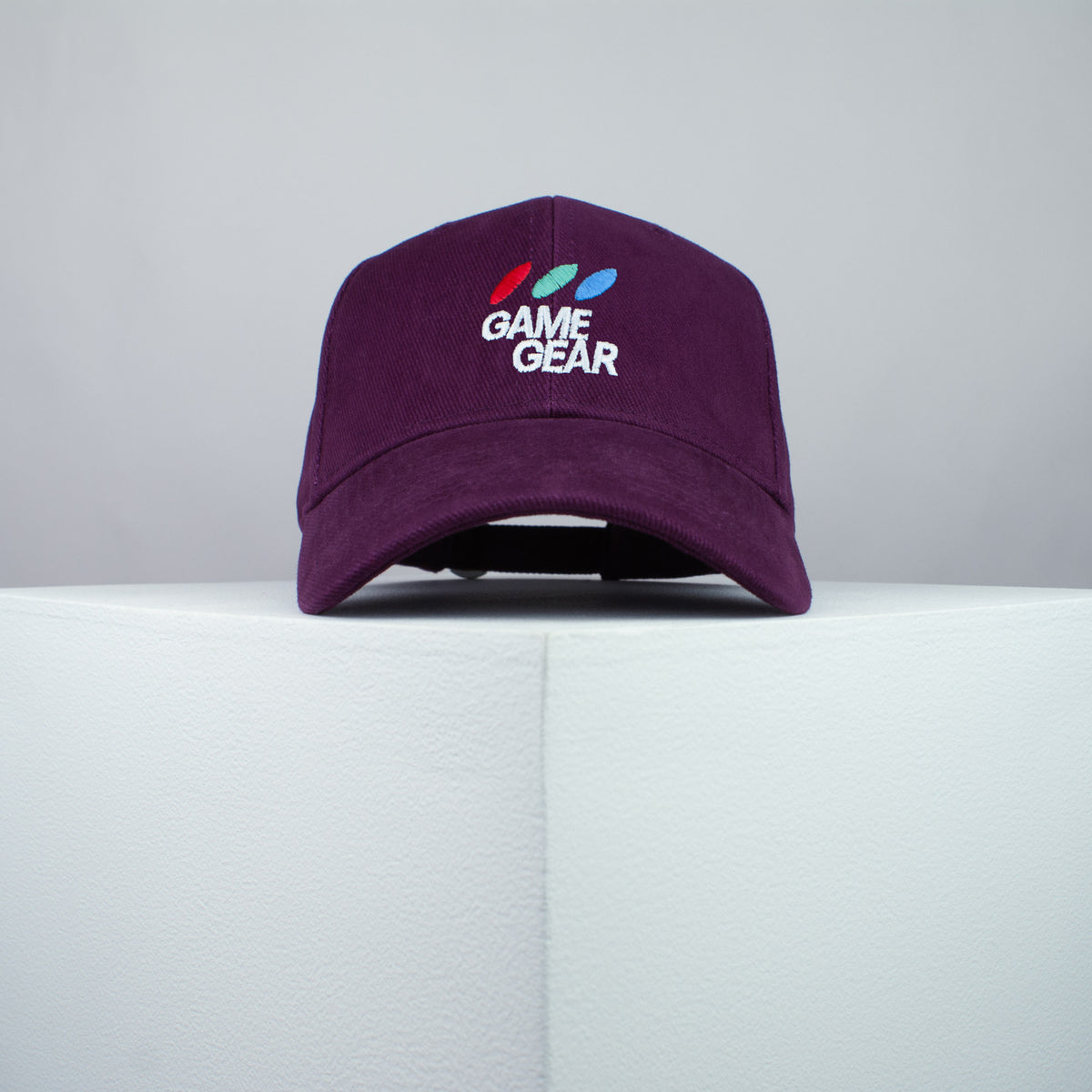 Sega Game Gear embroidered baseball cap burgundy / gamer / gaming / retro video games / embroidery / patch / hat / dad hat / cap / iron on patch / embroidered patch / badge / applique / embroidered / punk patches / trucker hat / snapback / caps / dad hats / baseball hat / mens hat / womens hat / embroidered hat / dad cap / embroidered cap