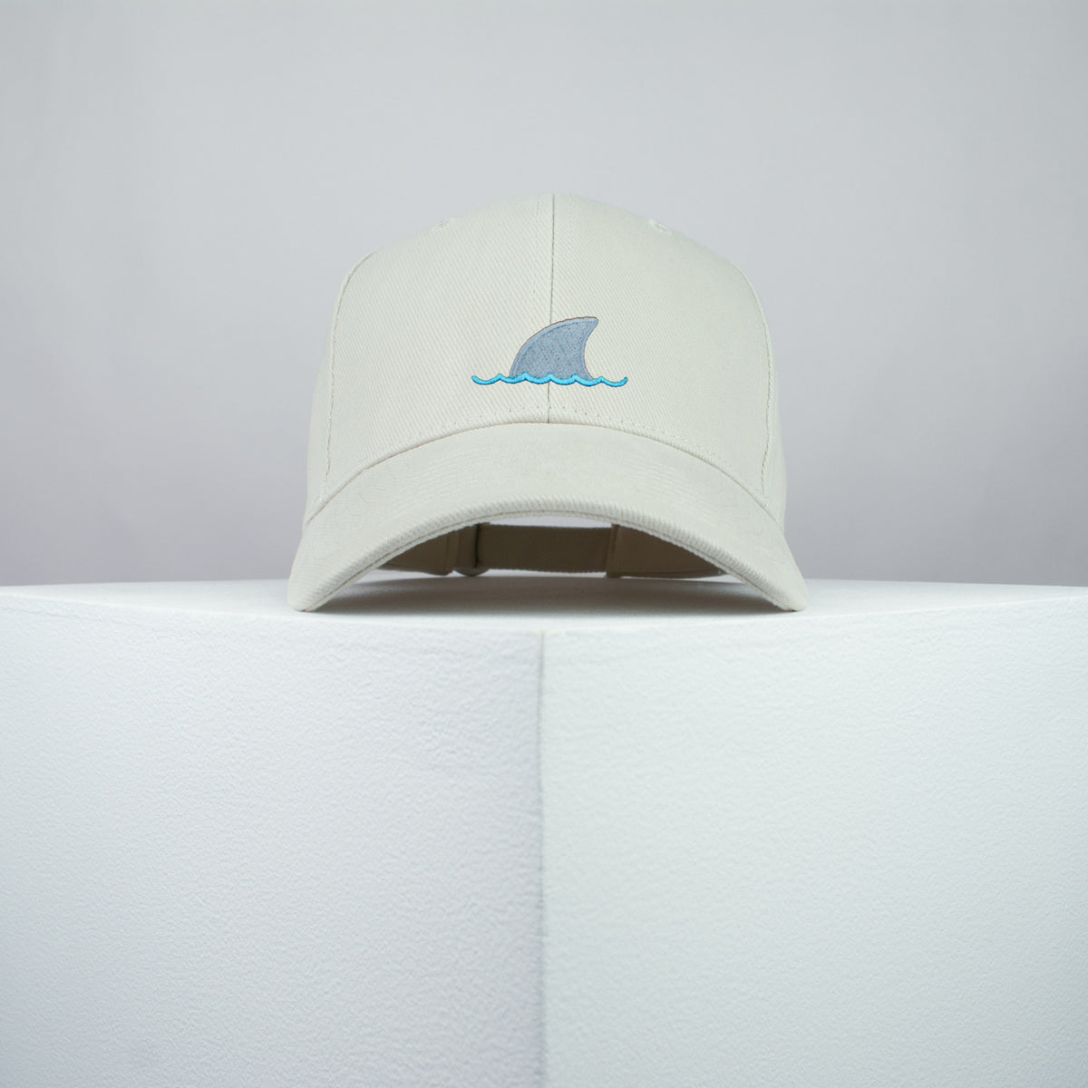 Shark Fin in Water Baseball Cap