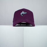Shark embroidered baseball cap burgundy / ocean / baby / animal / sharks / embroidery / patch / hat / dad hat / cap / iron on patch / embroidered patch / badge / applique / embroidered / punk patches / trucker hat / snapback / caps / dad hats / baseball hat / mens hat / womens hat / embroidered hat / dad cap / embroidered cap