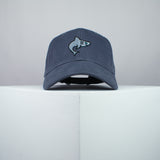 Shark embroidered baseball cap grey / ocean / baby / animal / sharks / embroidery / patch / hat / dad hat / cap / iron on patch / embroidered patch / badge / applique / embroidered / punk patches / trucker hat / snapback / caps / dad hats / baseball hat / mens hat / womens hat / embroidered hat / dad cap / embroidered cap