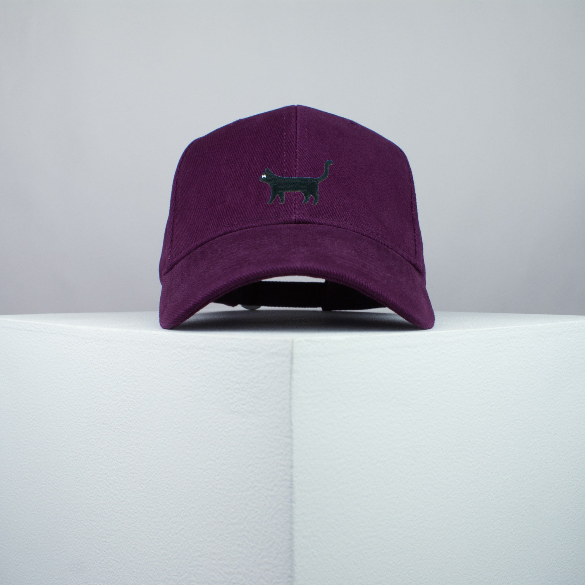 Standing Black Cat Baseball Cap
