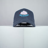 Still dreaming embroidered baseball cap grey / yoga / meditation / anxiety / gift for her / embroidery / patch / hat / dad hat / cap / iron on patch / embroidered patch / badge / applique / embroidered / punk patches / trucker hat / snapback / caps / dad hats / baseball hat / mens hat / womens hat / embroidered hat / dad cap / embroidered cap