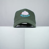 Still dreaming embroidered baseball cap olive green / yoga / meditation / anxiety / gift for her / embroidery / patch / hat / dad hat / cap / iron on patch / embroidered patch / badge / applique / embroidered / punk patches / trucker hat / snapback / caps / dad hats / baseball hat / mens hat / womens hat / embroidered hat / dad cap / embroidered cap